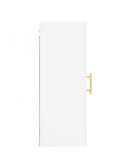 Mobile a Parete Bianco 34,5x34x90 cm