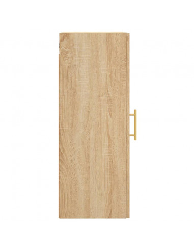 Mobile a Parete Rovere Sonoma 34,5x34x90 cm