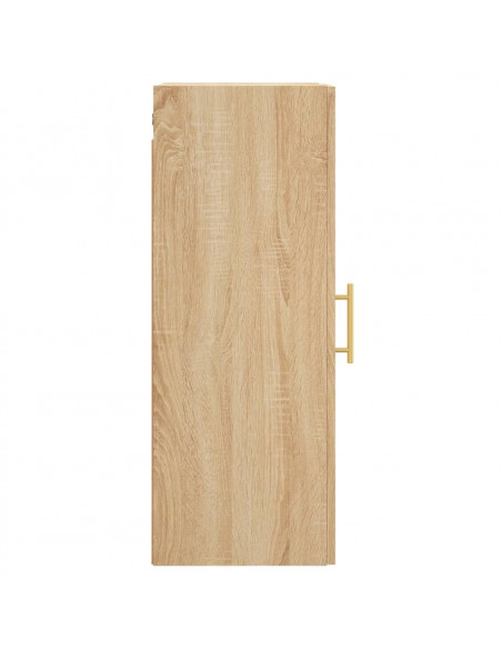 Mobile a Parete Rovere Sonoma 34,5x34x90 cm