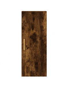 Mobile a Parete Rovere Fumo 34,5x34x90 cm 2