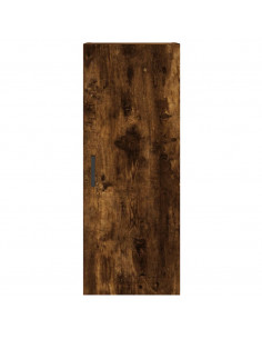 Mobile a Parete Rovere Fumo 34,5x34x90 cm 2