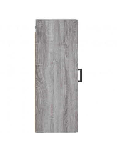 Mobile a Parete Grigio Sonoma 34,5x34x90 cm