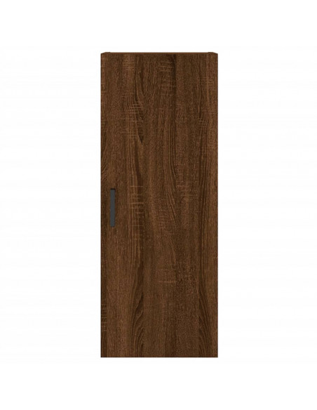 Mobile a Parete Rovere Marrone 34,5x34x90 cm