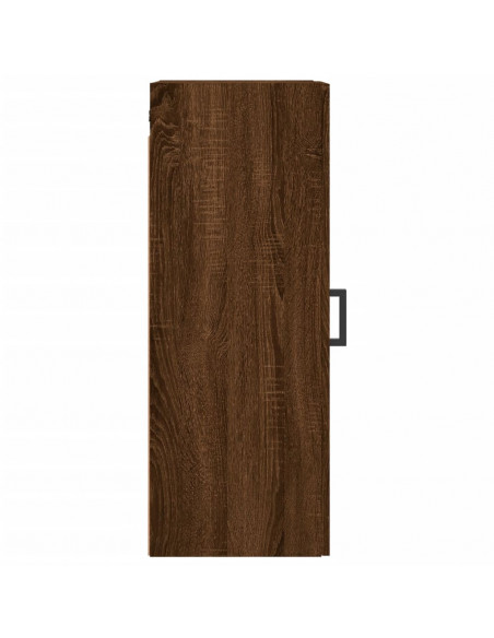 Mobile a Parete Rovere Marrone 34,5x34x90 cm