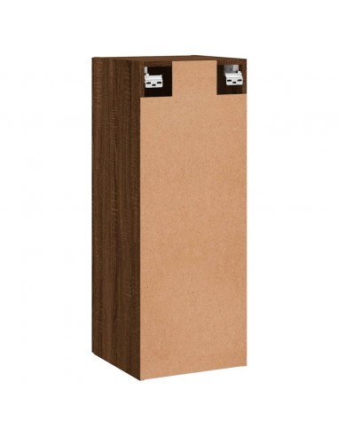 Mobile a Parete Rovere Marrone 34,5x34x90 cm
