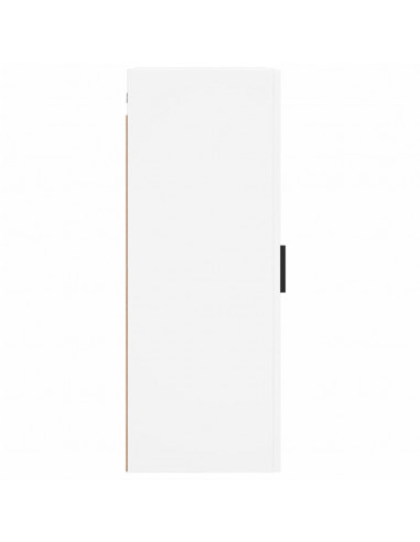 Mobile a Parete Bianco 34,5x34x90 cm