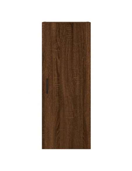 Mobile a Parete Rovere Marrone 34,5x34x90 cm