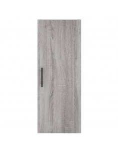 Mobile a Parete Grigio Sonoma 34,5x34x90 cm 2