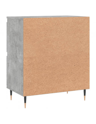 Credenza Grigio Cemento 60x35x70 cm in Legno Multistrato