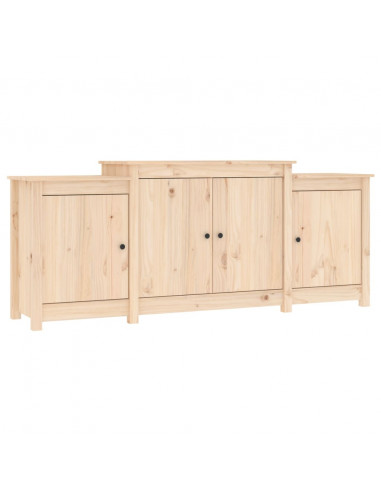 Credenza 164x37x68cm in Legno Massello di Pino