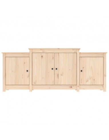Credenza 164x37x68cm in Legno Massello di Pino