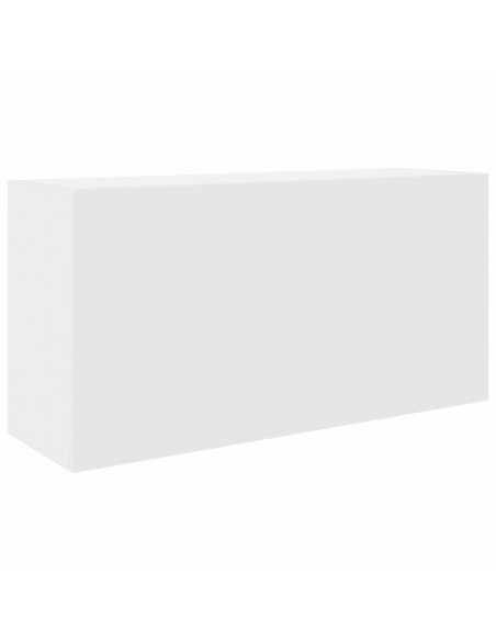 Mobile da Bagno a Parete Bianco 80x25x40 cm in Truciolato