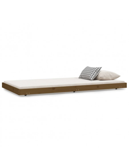 Giroletto Miele 90x200 cm in Legno Massello di Pino