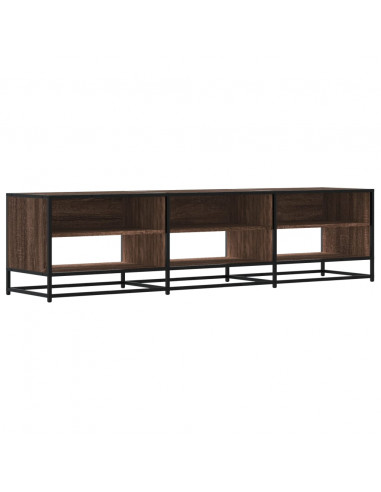 Mobile Porta TV Rovere Marrone 180x40x46 cm Legno Multistrato