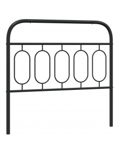 Testiera in Metallo Nero 107 cm 2