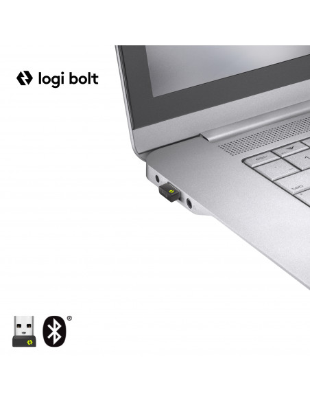 Logitech Signature M650 for Business mouse Ufficio Mano destra RF senza fili + Bluetooth Ottico 4000 DPI