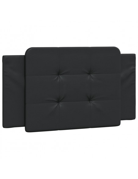 Cuscino Testiera Nero 100 cm in Similpelle