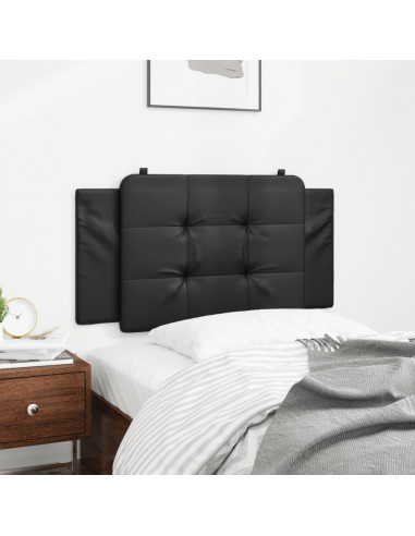 Cuscino Testiera Nero 100 cm in Similpelle