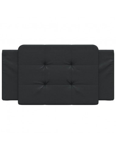 Cuscino Testiera Nero 100 cm in Similpelle
