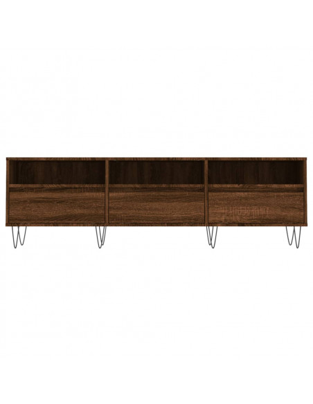 Mobile Porta TV Rovere Marrone 150x30x44,5 cm Legno Multistrato
