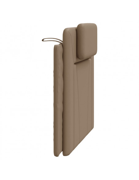 Cuscino Testiera Cappuccino 100 cm in Similpelle