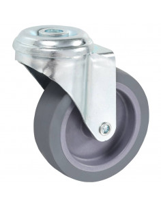 Ruote Girevoli con Foro per Bullone 32 pz 75 mm 2