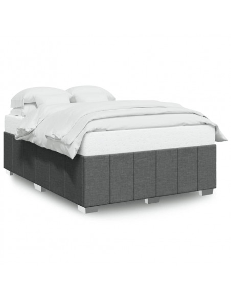 Giroletto senza Materasso Grigio Scuro 140x190 cm Tessuto