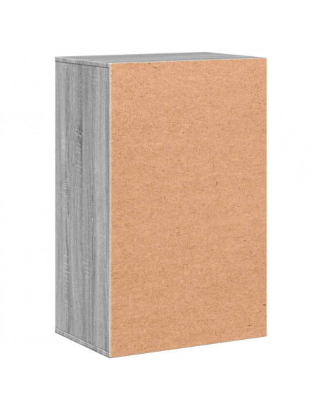 Armadietto Grigio Sonoma 56,5x39x90 cm in Legno Multistrato