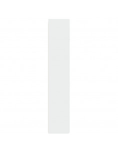 Mobile Portaoggetti Bianco 70x42,5x225 cm in Truciolato 2