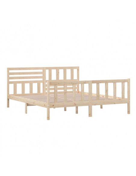 Giroletto 180x200 cm Super King in Legno Massello