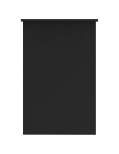 Scrivania Nera 100x50x76 cm in Legno Multistrato