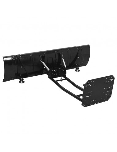 Spazzaneve per ATV 150x38 cm Nero