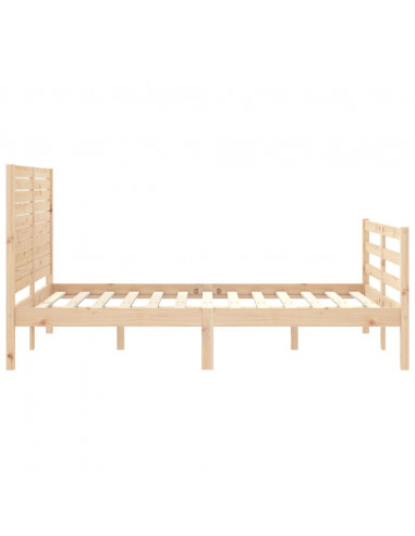 Giroletto con Testiera 120x200 cm in Legno Massello