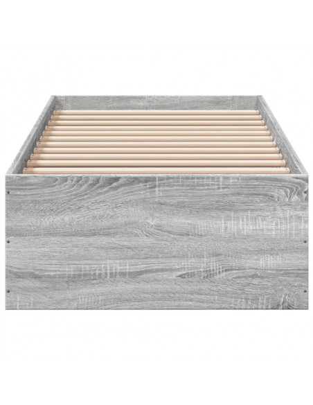 Giroletto Grigio Sonoma 90x200 cm in Legno Multistrato