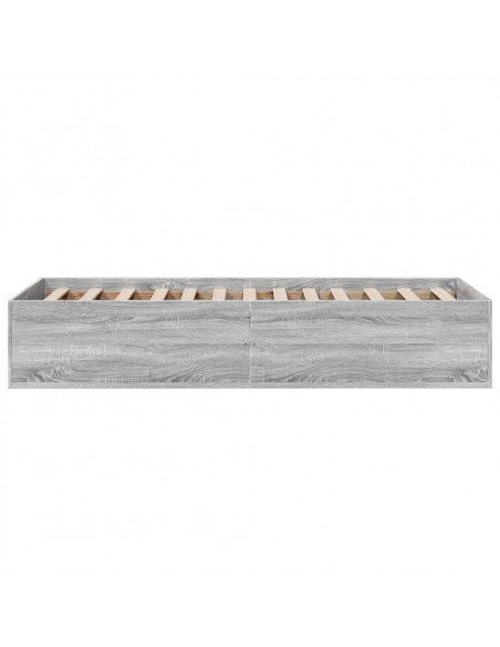 Giroletto Grigio Sonoma 90x200 cm in Legno Multistrato