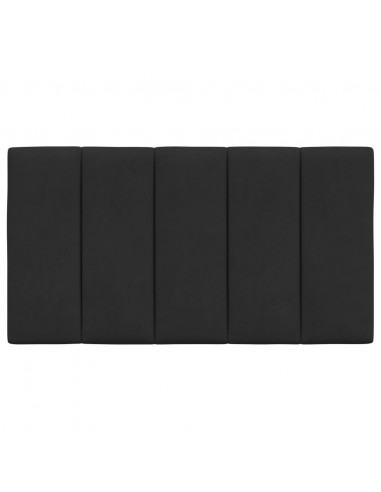 Cuscino Testiera Nero 80 cm in Velluto