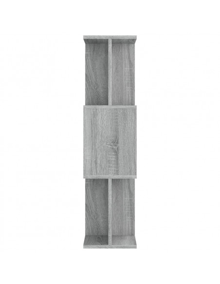 Libreria/Divisorio Grigio Sonoma 80x24x96 cm Legno Multistrato