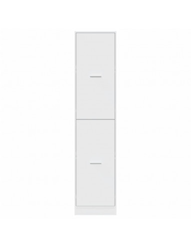 Armadietto da Farmacia Bianco 40x41x174,5 cm in Truciolato