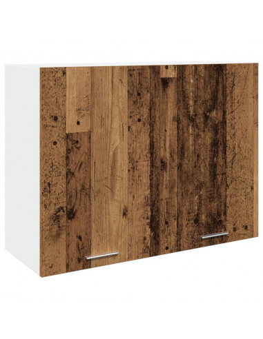 Mobile Pensile Legno Antico 80x31x60 cm in Legno Multistrato