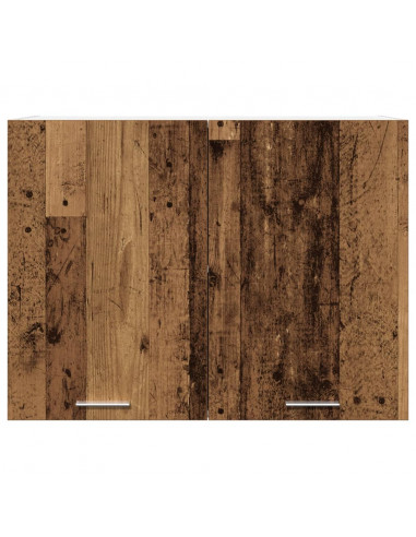 Mobile Pensile Legno Antico 80x31x60 cm in Legno Multistrato