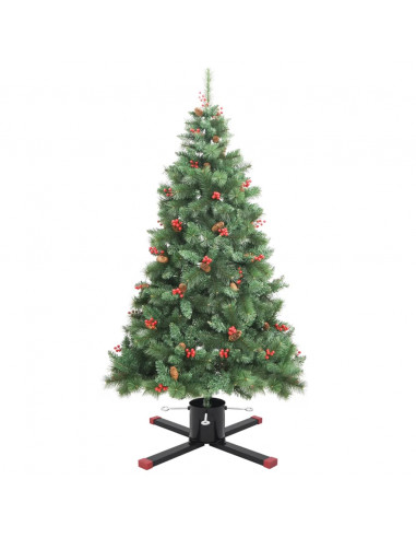 Supporto per Albero di Natale Nero 61x61x15,5 cm