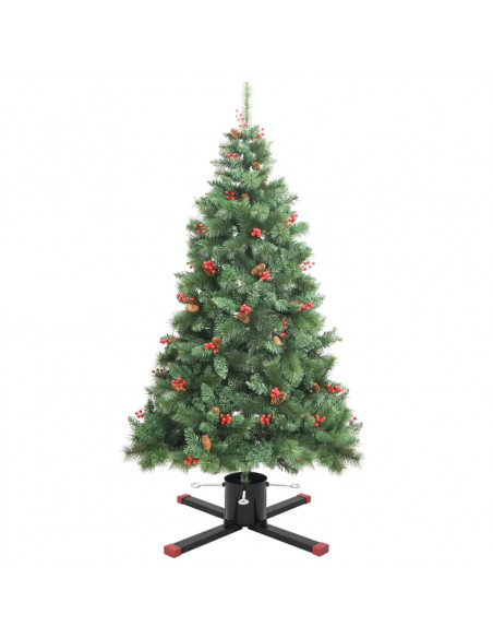 Supporto per Albero di Natale Nero 61x61x15,5 cm