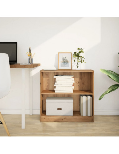 Libreria Rovere Artigianale 80x24x76 cm in Legno Multistrato