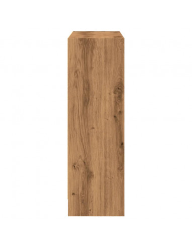 Libreria Rovere Artigianale 80x24x76 cm in Legno Multistrato