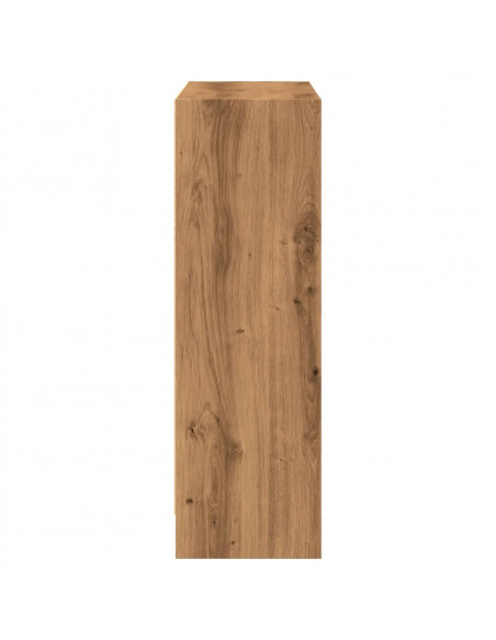 Libreria Rovere Artigianale 80x24x76 cm in Legno Multistrato