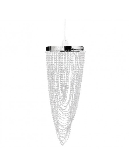 Lampadario Sospeso in Cristallo 22 x 58 cm