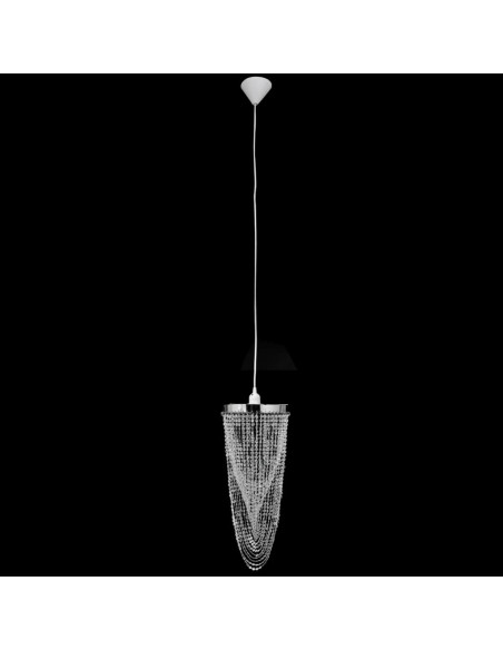 Lampadario Sospeso in Cristallo 22 x 58 cm