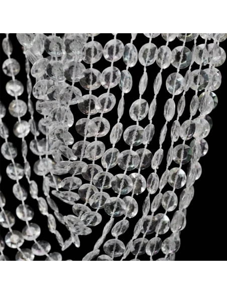 Lampadario Sospeso in Cristallo 22 x 58 cm
