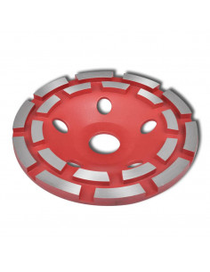 Mola a Tazza Diamantata a Doppia Fila 180 mm 2