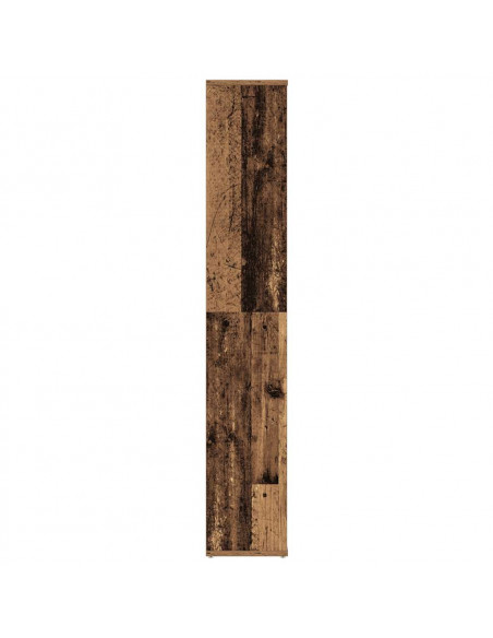 Libreria/Divisorio Legno Vecchio 100x24x140 cm in Truciolato